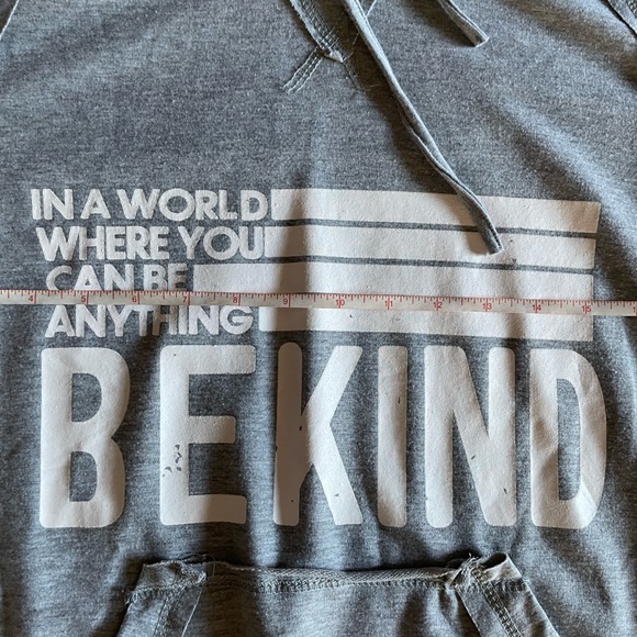 Miss look hoodie Sweatshirt In a World Where You Can Be Anything Be Kind - Picture 4 of 12